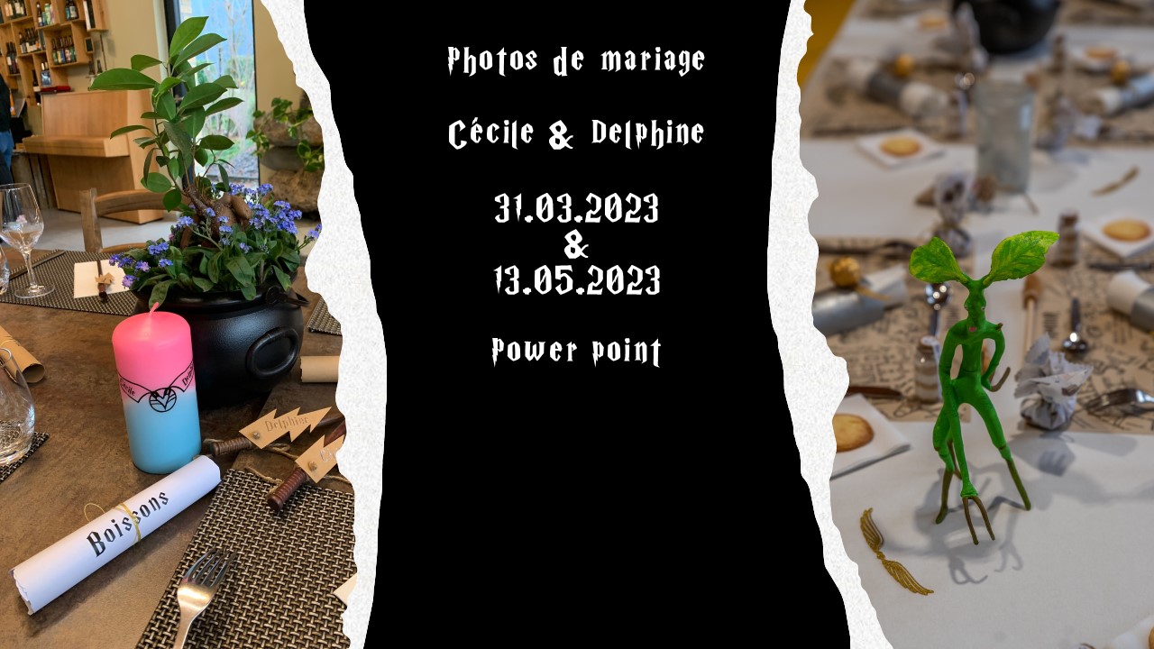 diapo mariage ppt